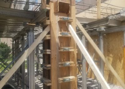 Structural concrete repairs, Canopy replacement (15)