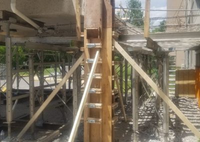 Structural concrete repairs, Canopy replacement (16)